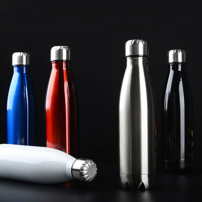 Double-Wall Insulated Vacuum Flask Water Bottle