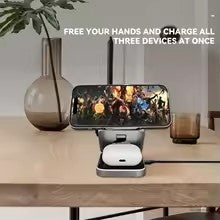 3-in-1 Fast Wireless Charging Dock