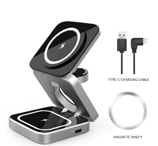 3-in-1 Fast Wireless Charging Dock