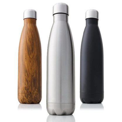 Double-Wall Insulated Vacuum Flask Water Bottle