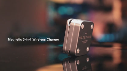 3-1 Magnetic Wireless Charger