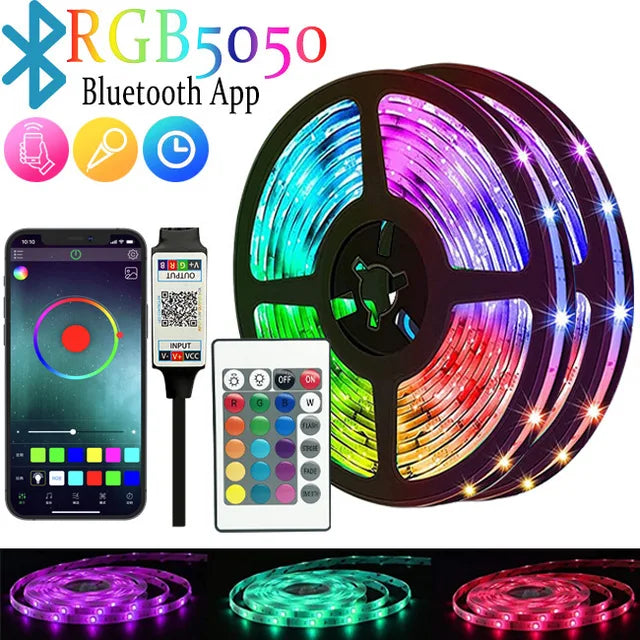 LED Strip Lights RGB 5050 ,5V 1M-30M,16 million colors